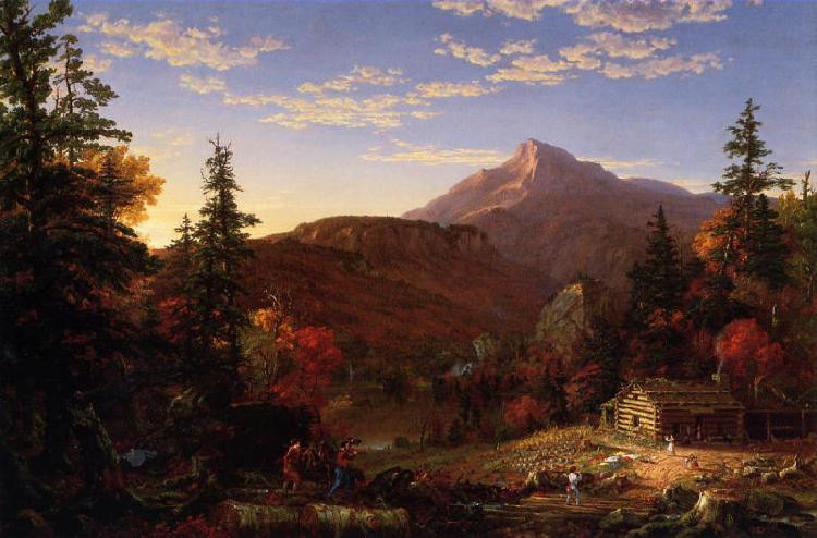 Thomas Cole Hunter s Return oil painting image